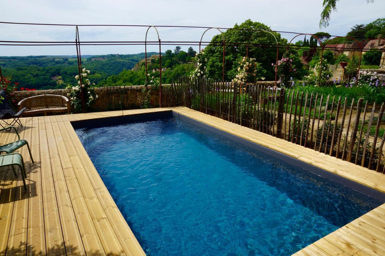 1 Logis A Domme - Piscine & Spa Exterior photo